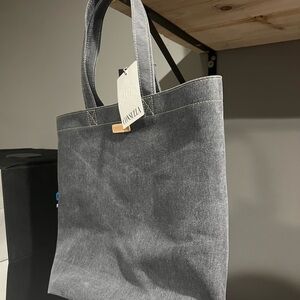 Consuela Grab & Go Charcoal Canvas Tote